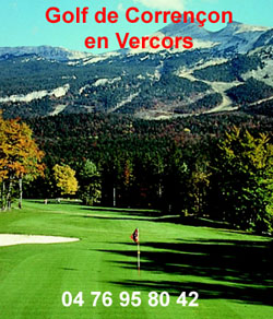 Golf de Corrençon en Vercors le club de golf de correncon en vercors